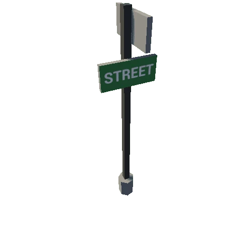 Sign - Cross Street